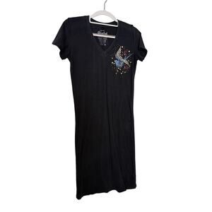 Sinful by affliction Lady Luck y2k graphic print tshirt dress